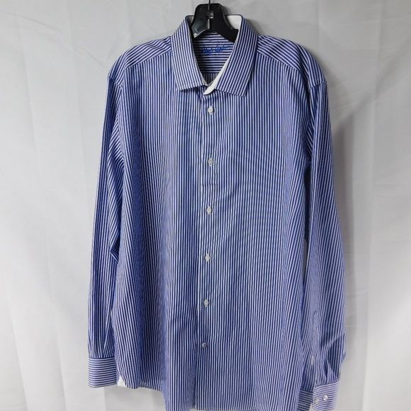 Robert Graham Other - Robert Graham Mens Blue White Pinstripe